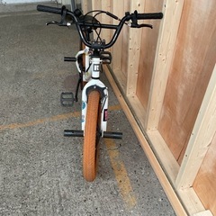 【お譲り決定しました】BMX 自転車　20インチ　Raychellー20 白の画像