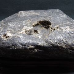 鑑賞石 8.0㎏ 溜り石 甌穴 水無川石 新潟県 景石 原石 水石 自然石