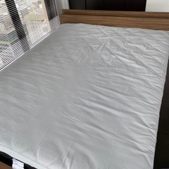 高級モダンスタイルクイーンローベット（マットレス付き）取りに来て