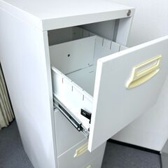 【オフィス・書類整理に】引き出し型キャビネット【ホワイト】の画像