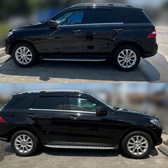 メルセデス・ベンツ　Mクラス　ML350　ブルーテック　4マチック 4WD　ディーゼル　パノラミックルーフ　12色アンビエントSTEPの画像