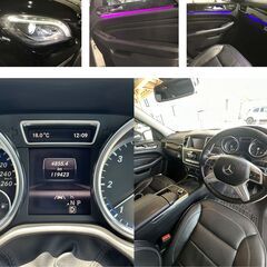 メルセデス・ベンツ　Mクラス　ML350　ブルーテック　4マチック 4WD　ディーゼル　パノラミックルーフ　12色アンビエントSTEPの画像