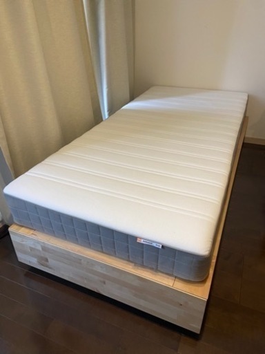 【受け渡し候補者決定】IKEA ベッド、マットレス