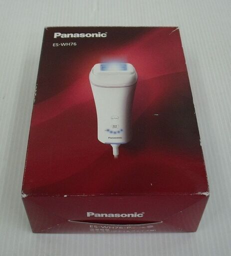 Panasonic 光美容器 ボディ＆フェイス用 光エステ ES-WH76 2019年モデル