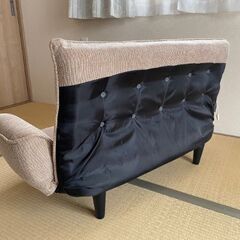 低めのソファ ２人掛けの画像