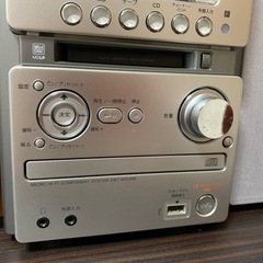 無料SONYミニコンポ　CMT-M35WMの画像