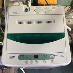 【リサイクルサービス八光】2019年製　ヤマダ　4.5kg　全自動洗濯機　YWM-T45A1の画像