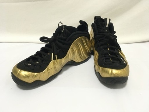【超美品】NIKE ナイキ フォームポジット プロ メタリックゴールド