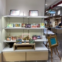アルコールインクアート、松坂屋本館6階、和らいふ