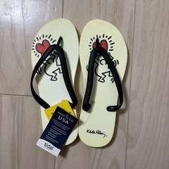 【新品未使用】キースへリンク　ビーチサンダル