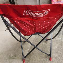 ①アウトドアチェア(Coleman、コールマン)の画像
