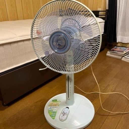 リモコン付き扇風機