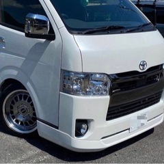 CRS フロントリップスポイラー　ver4 ハイエースナロー用