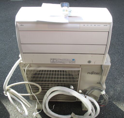 ☆富士通 FUJITSU AS-ZS28F-W インバーター冷暖房ルームエアコン 「ノクリア」ZSシリーズ◆人感センサー・お掃除エアコン