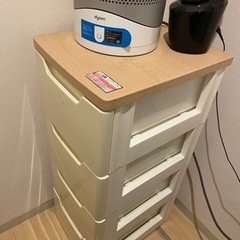 収納ケース4段　引取日指定