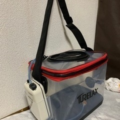 釣り　活かしバッカン　クーラー