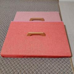 決まりました🐰収納BOX取っ手付き2つの画像