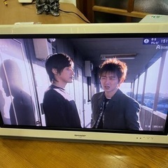 シャープ32型液晶TVの画像
