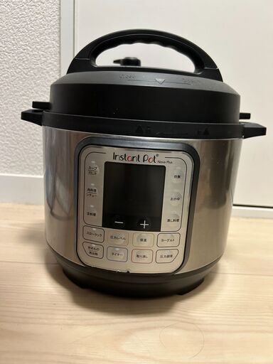 マルチ電気圧力鍋 Instant Pot(インスタントポット) 1台7役 Nova Plus Mini 3.0L ブラック