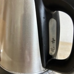 ティファール 電気ケトル 1.0L メゾン ステンレスシルバー の画像