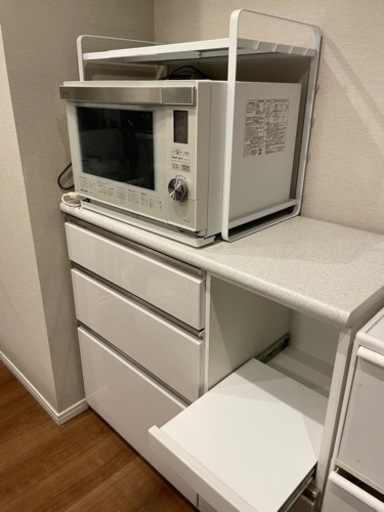 ニトリ　キッチンカウンター 幅100