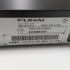 【2017年製 美品】FUNAIブルーレイディスクレコーダー ハードディスクHDD内蔵の画像