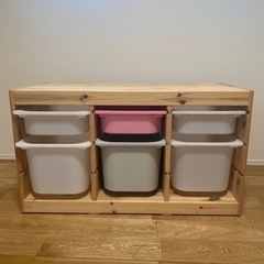 ikea トロファスト　ケース付き