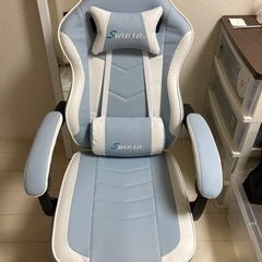 【値下げ】SWOLOL ゲーミングチェア　組立済み