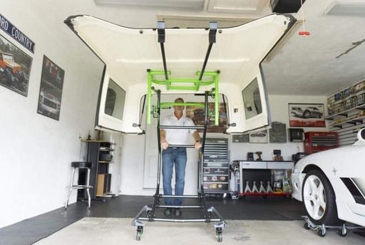TopLift Pros ジープ ラングラー jeep ハードトップ 取り外し ホイスト オープン ジャッキ リフト 持ち上げ フリーダムトップ トップリフト