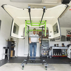TopLift Pros ジープ ラングラー jeep ハードトップ 取り外し ホイスト