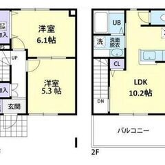 【🌟審査No.1🌟】　✅初期費用11万円　📍ＪＲ成⽥線 ⽔郷 徒...
