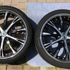 ⭐️WORK SCHWERTシュバート20インチ4本セット245/35ZR20中古品 アル