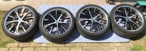 ⭐️WORK SCHWERTシュバート20インチ4本セット245/35ZR20中古品 アル・ヴェル他⭐️⭐️