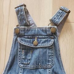 baby Gap デニムジャンパースカート ジャンバースカート 70-80の画像