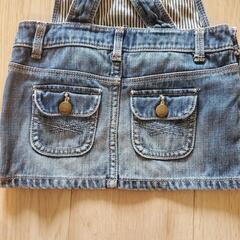 baby Gap デニムジャンパースカート ジャンバースカート 70-80の画像