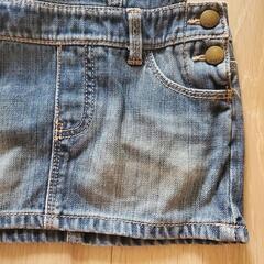baby Gap デニムジャンパースカート ジャンバースカート 70-80の画像