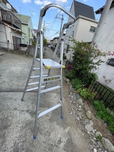 【引取限定】可搬式作業台GOP　感知ガード搭載軽量作業台　SGセトー L型　［中古］