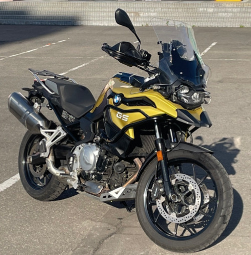 値下げしました！札幌★元値180万ぐらい★BMW F750GS 2019年登録 車検来年5月まで★絶好調、社外パーツ付き