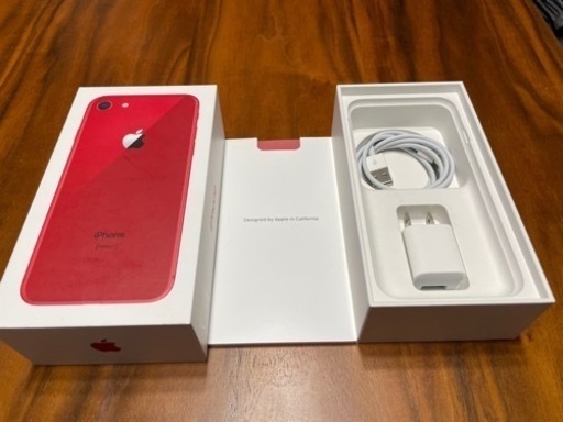 【木曜まで限定値下げ】iPhone 8 256GB レッド SIMフリー 美品