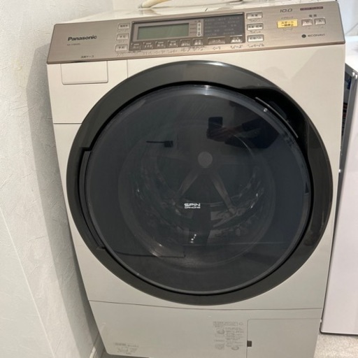 【美品】Panasonic製ドラム式洗濯機：NA-VX8500L