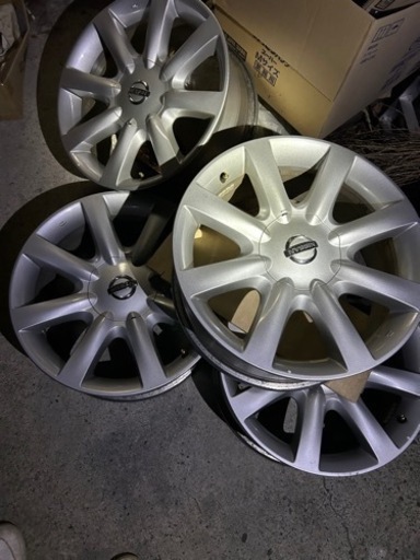 ☆手渡し限定☆Y34 セドリック・グロリア純正17インチ 7.5J +40 114.3/5H