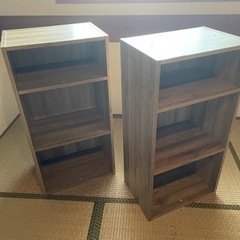 ニトリ　カラーボックス　Nクリック　２個＋天板セット