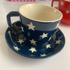 星柄ペアカップ☕️✨の画像