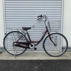 ☆前後タイヤ良品☆ 26型 内装3段 LEDオートライト 軽快車...