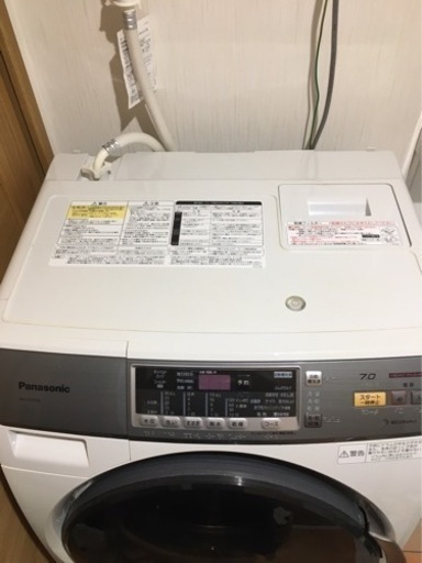 Panasonic製ドラム式洗濯機乾燥機付き