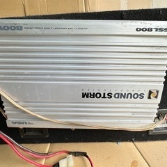 ケンウッド　ウーハー　アンプ付きの画像