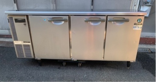 【動確済み】ホシザキ 業務用 テーブル型 冷凍冷蔵庫 RFT-180SNE 392L 1800×600×800 台下冷凍冷蔵庫 コールドテーブル 厨房 大阪発