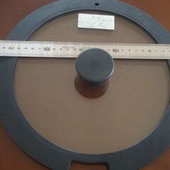ガス代節約に  アイリスオーヤマ フライパンガラス蓋 ふた  26cm  20cm  2個セットの画像
