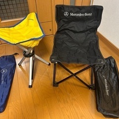 メルセデスベンツ　アウトドアチェア　２脚