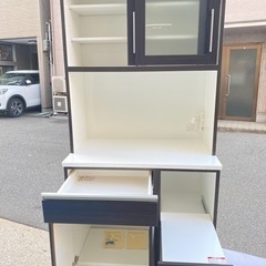 【美品】ニトリ　キッチンボード　食器棚　キッチン収納